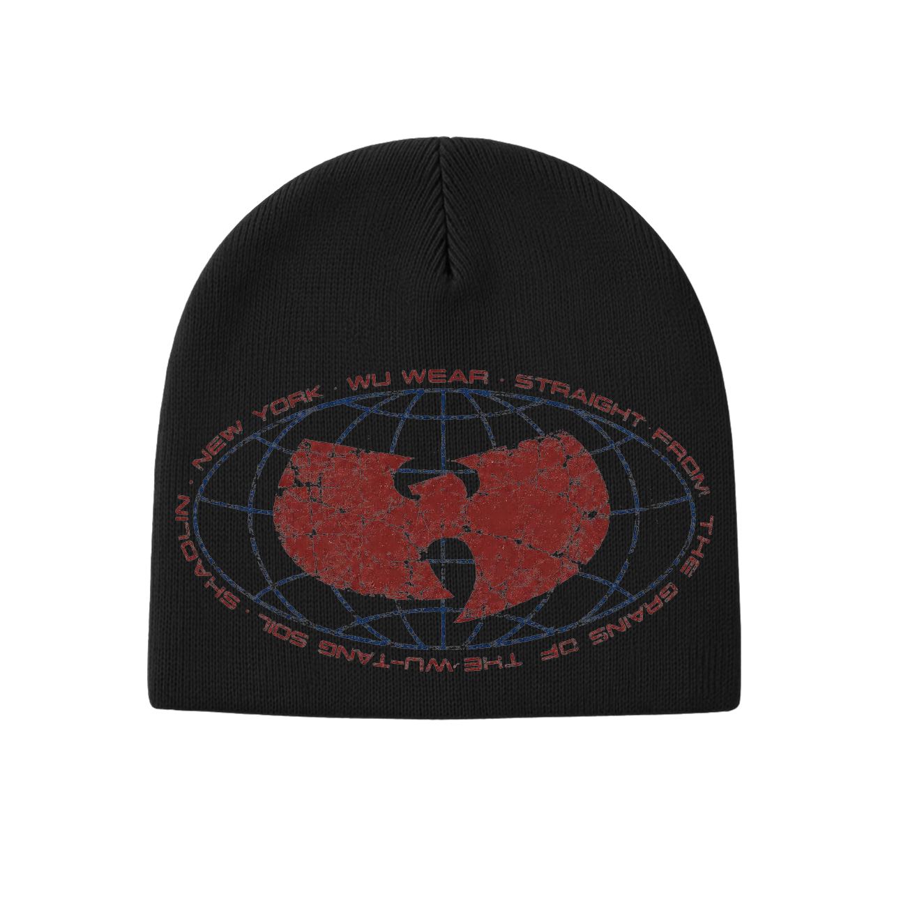 Globe Beanie, black, front