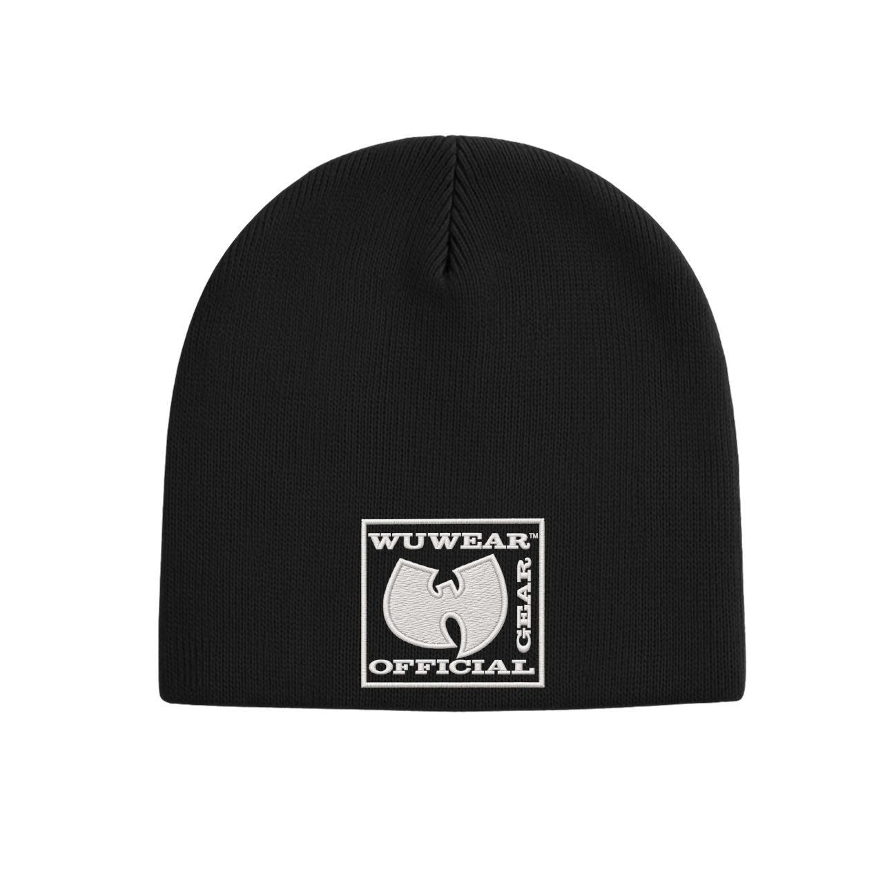 Patch Beanie, black, front