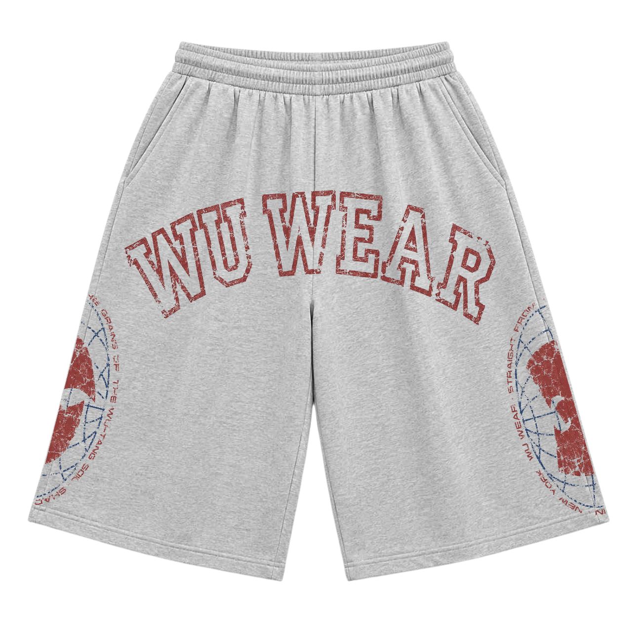 Arch Sweat Short, heather grey, front